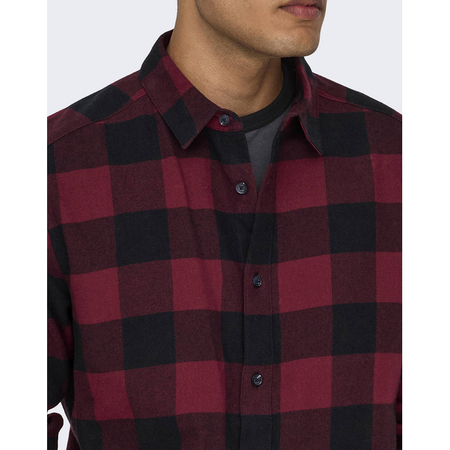 Product ONLY&SONS ONSGUDMUND LS CHECKED SHIRT NOOS base image