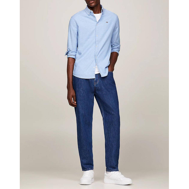 Product TOMMY JEANS TJM SLIM STRETCH OXFORD SHIRT base image