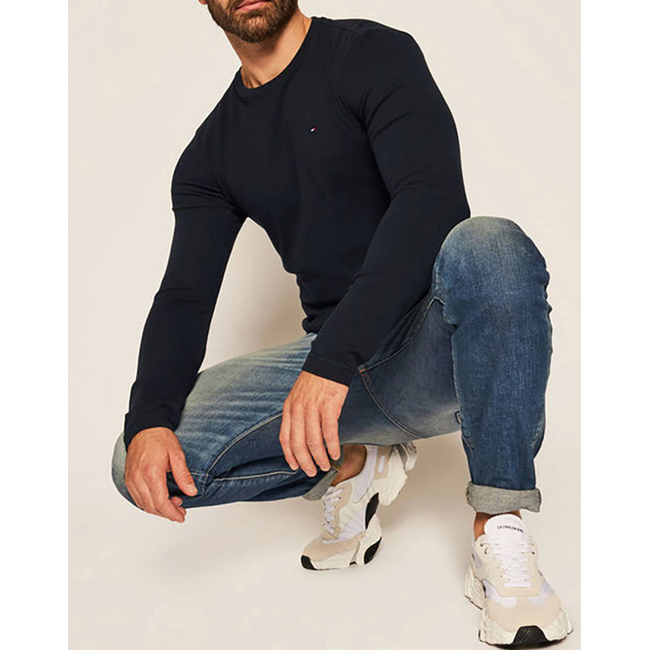 Product TOMMY HILFIGER TJM ORIGINAL RIB LONGSLEEVE TEE base image