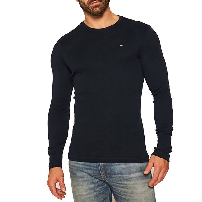 Product TOMMY HILFIGER TJM ORIGINAL RIB LONGSLEEVE TEE base image