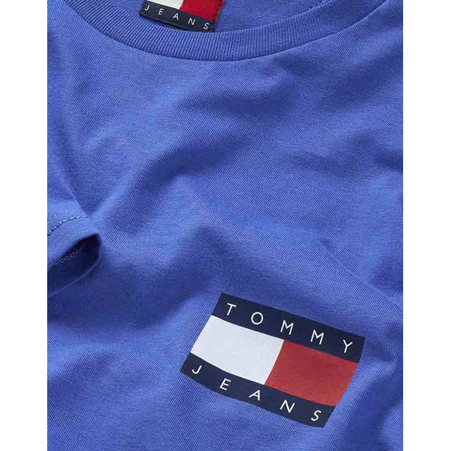 Product TOMMY JEANS TJM SLIM ESSENTIAL FLAG TEE EXT base image
