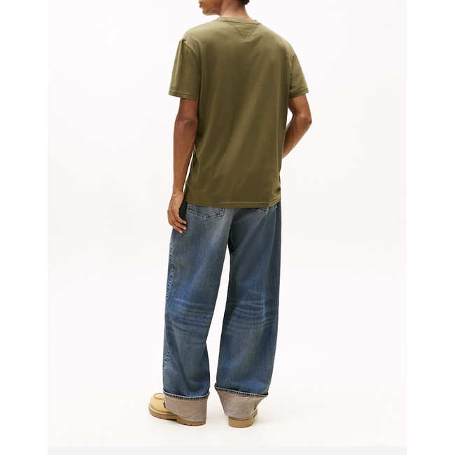 Product TOMMY JEANS TJM REG LINEAR LOGO TEE EXT base image