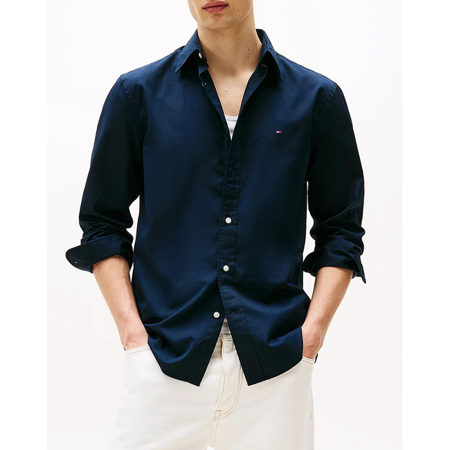 Product TOMMY HILFIGER CORE FLEX POPLIN SOLID RF SHIRT base image