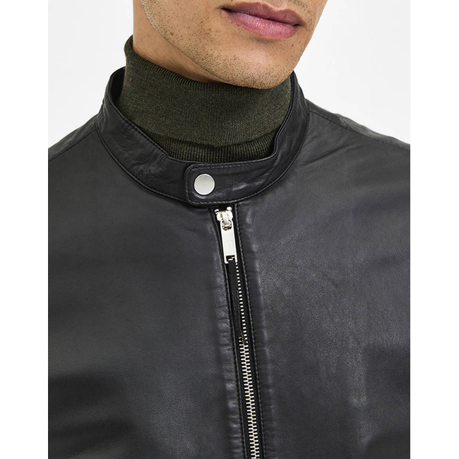 Product SELECTED SLHARCHIVE CLASSIC LEATHER JKT NOOS base image