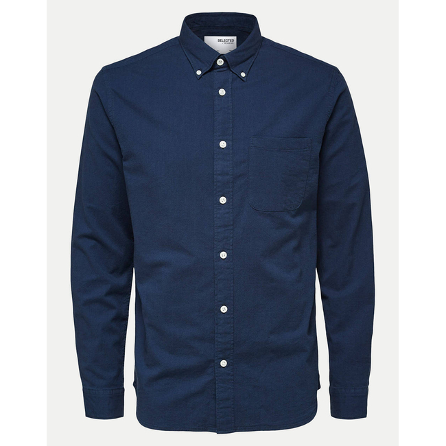 Product SELECTED SLHREGRICK-OX SHIRT LS NOOS base image