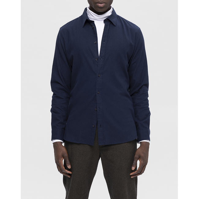 Product SELECTED  SLHSLIMOWEN-BRUSHED SHIRT LS NOOS base image