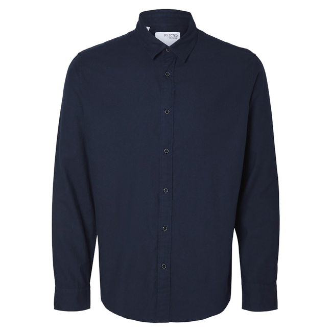 Product SELECTED  SLHSLIMOWEN-BRUSHED SHIRT LS NOOS base image