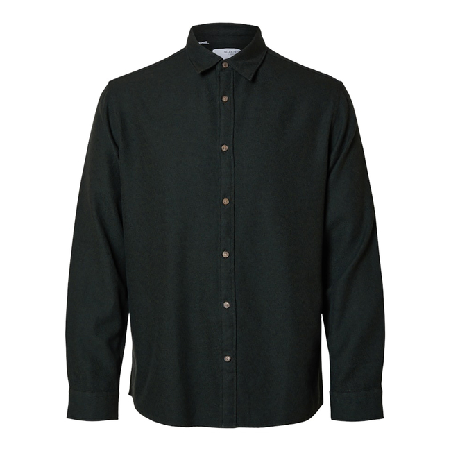 Product SELECTED SLHREGNOAH BRUSHED TWIST SHIRT LS NOOS base image