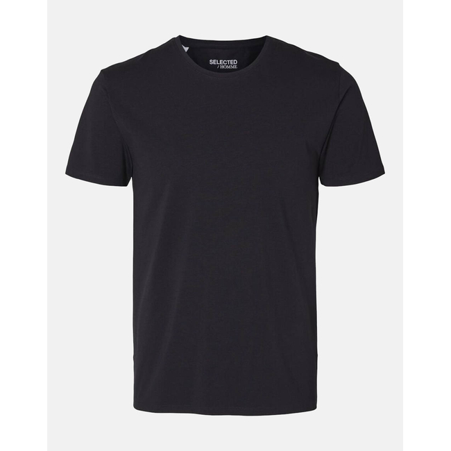 Product SELECTED SLHNEWPIMA SS O-NECK TEE NOOS base image