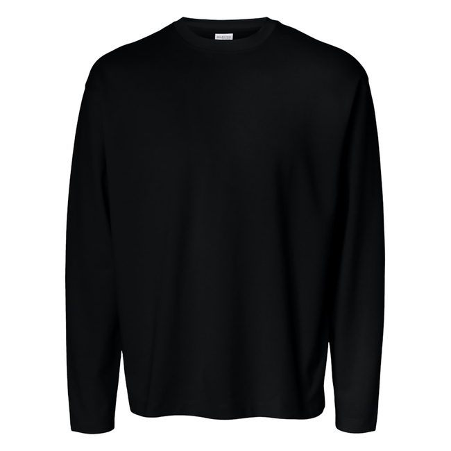 Product SELECTED SLHLOOSEOSCAR LS O-NECK TEE NOOS base image