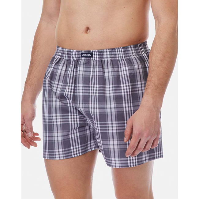 Product MINERVA PLAID BOXER SHORT SET POPLINE MINERV.2PCS base image