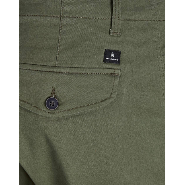 Product JACK&JONES JPSTPAUL JJFLAKE AKM 542 OLIVE NOOS JNR base image
