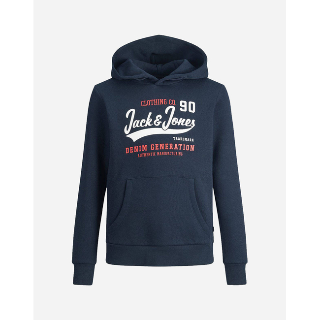 Product JACK&JONES JJELOGO SWEAT HOOD 2 COL 22/23 NOOS JNR base image