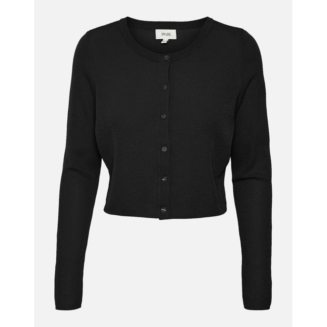 Product AWARE BY VERO MODA VMLITA LS O-NECK CROPPED CARDIGAN VMA base image
