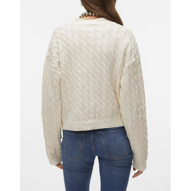 Product AWARE BY VERO MODA VMLORELLA LS V-NECK KNIT CARDIGAN VMA base image