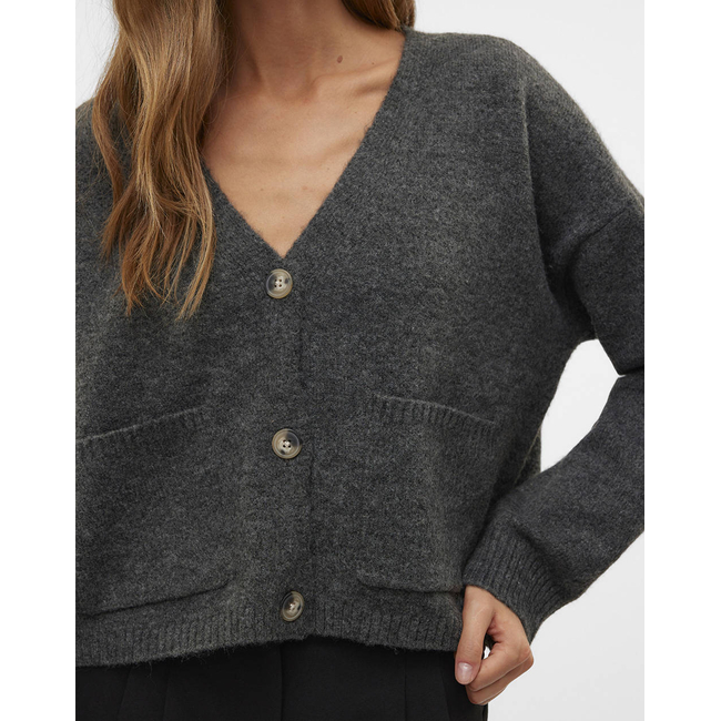 Product AWARE BY VERO MODA VMGEMMA LS V-NECK KNITT CARDIGAN VMA NOOS base image