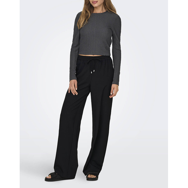 Product ONLY ONLGINNY HW WIDE PULL-UP PANT OY PNT base image