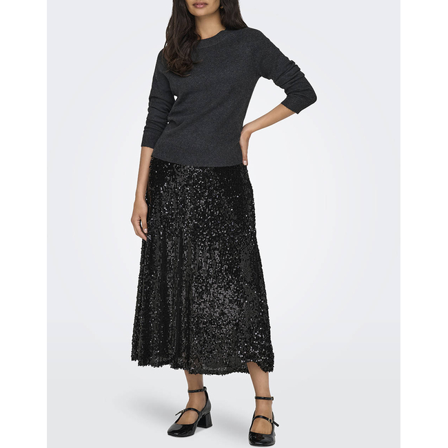 Product ONLY ONLCARIN SEQUINS A-SHAPE SKIRT WVN base image