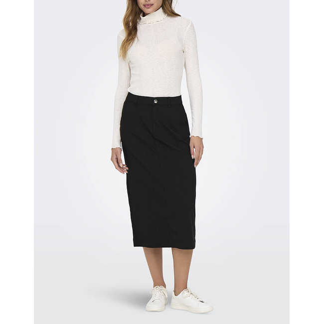 Product ONLY ONLBIANCA ROSE LONG SLIT SKIRT BF PNT base image