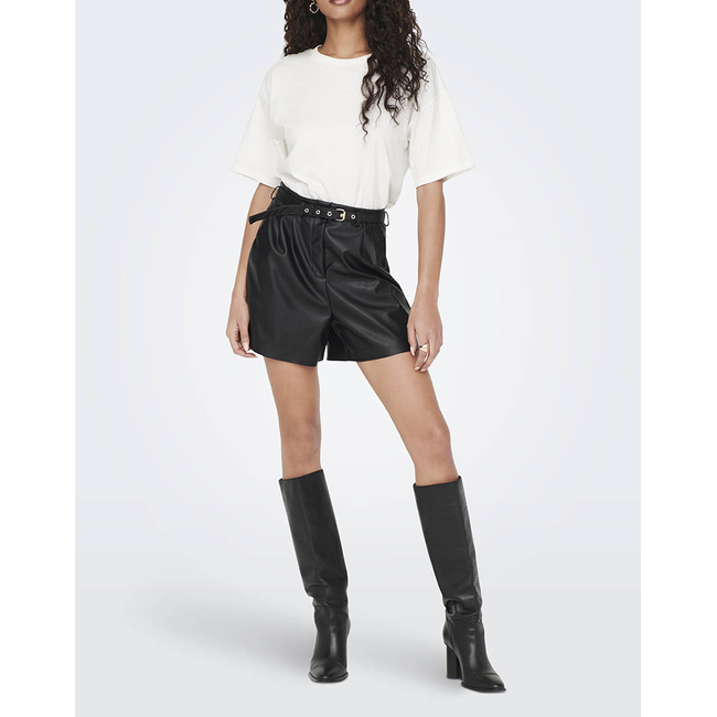 Product ONLY ONLHEIDI FAUX LEATHER SHORTS OTW NOOS base image
