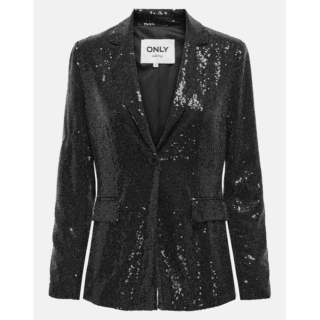 Product ONLY ONLPINKO-STEO LIFE L/S SEQUIN BLAZER TLR base image