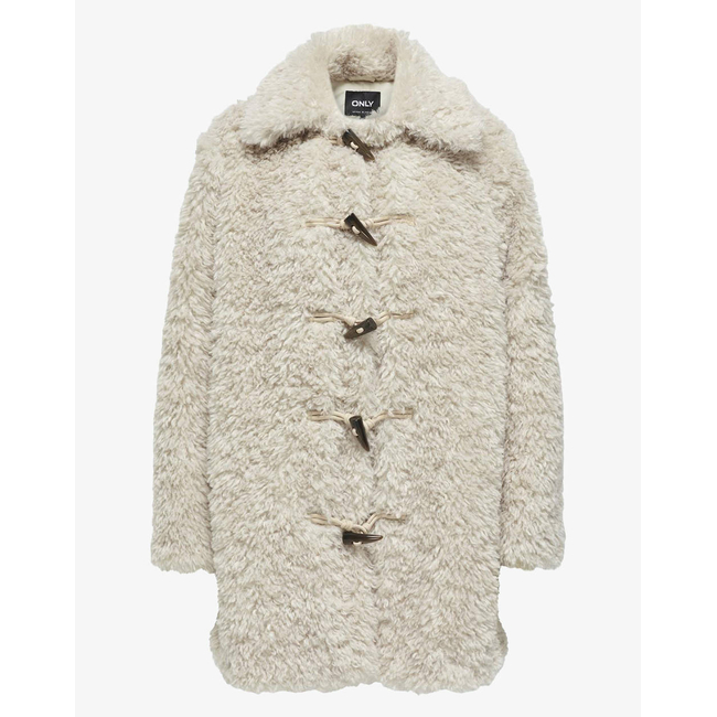 Product ONLY ONLVIKI FAUX FUR DUFFLE COAT OTW base image