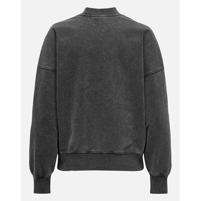 Product ONLY ONLWRENLEY L/S ZIP BOMBER SWT base image