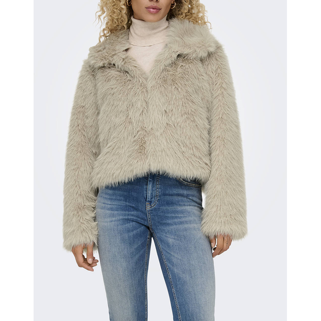 Product ONLY ONLMANNY FAUX FUR JACKET CC OTW base image