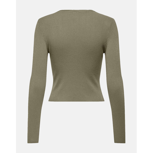 Product ONLY ONLMEDDI LS PEEK A BOO V-NECK CC KNT base image