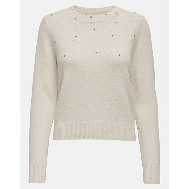 Product ONLY ONLMERLE LIFE LS BLING O-NECK KNT base image