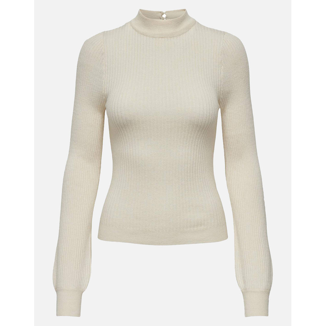 Product ONLY ONLIBI LS RIB HIGH NECK CC KNT base image