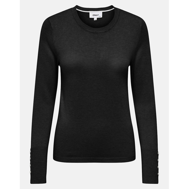 Product ONLY ONLJULIE LIFE LS BUTTON O-NECK CC KNT base image