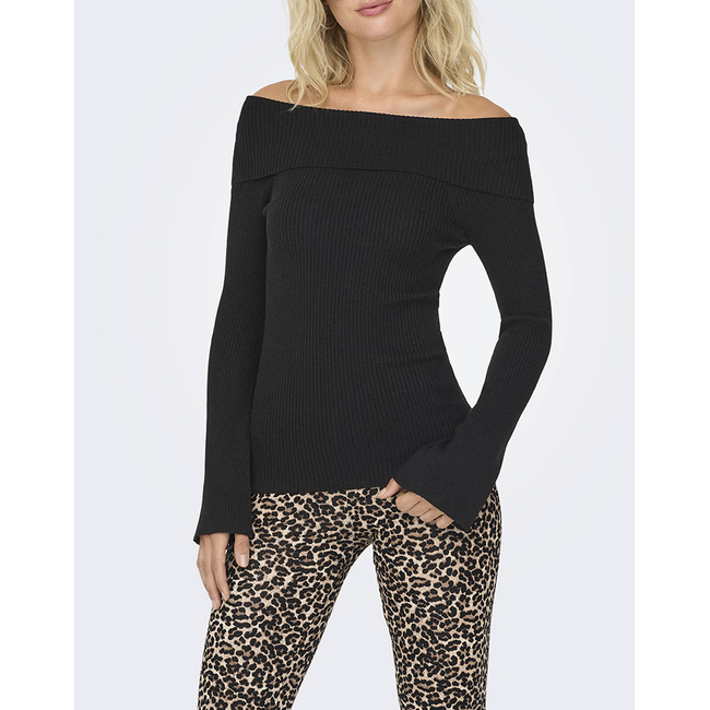 Product ONLY ONLJAYDEN LS OFF SHOULDER KNT base image