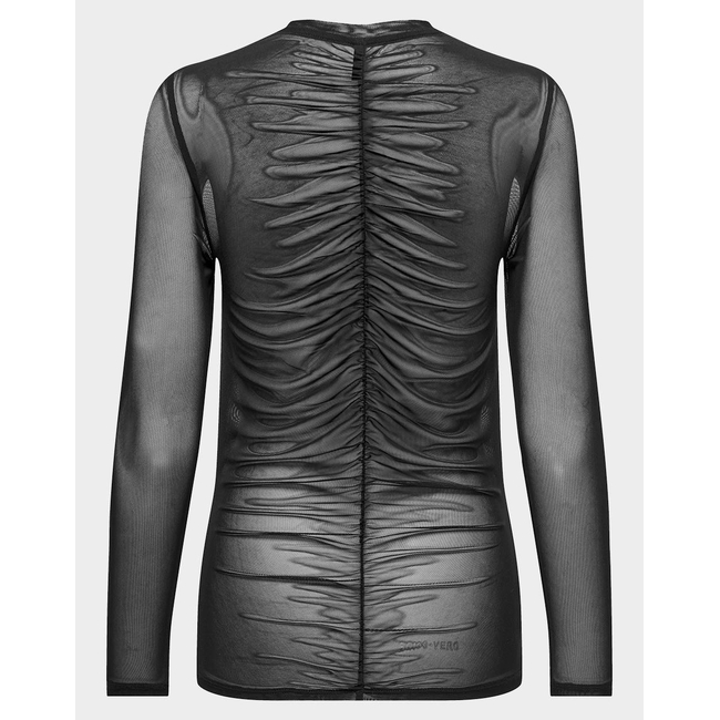 Product ONLY ONLPARIS L/S RUCHING TOP BOX JRS base image