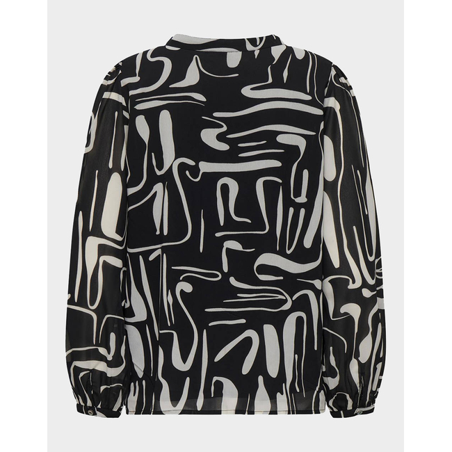Product ONLY ONLSTAR LIFE L/S V-NECK TOP PTM base image
