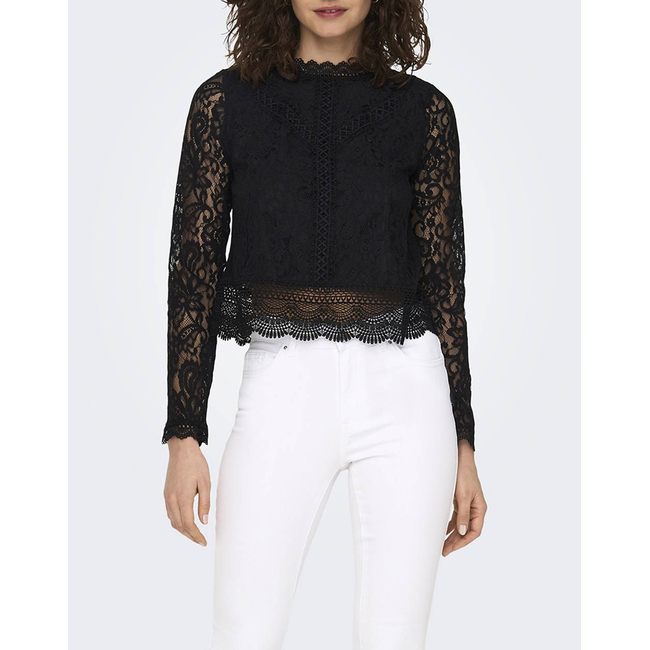 Product ONLY ONLNEW KARO LS LACE TOP WVN base image