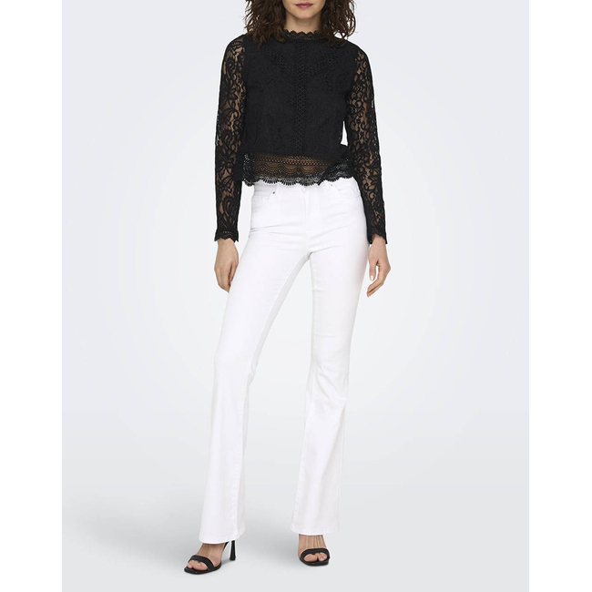 Product ONLY ONLNEW KARO LS LACE TOP WVN base image