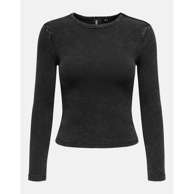 Product ONLY ONLVIOL LIFE LS RIB T-SHIRT XT WVN base image