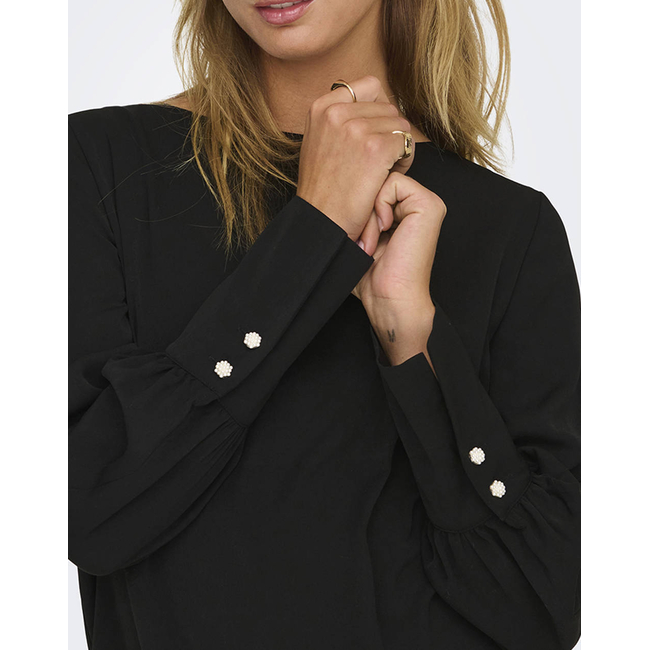 Product ONLY ONLTHALIA LIFE LS DETAIL TOP WVN base image