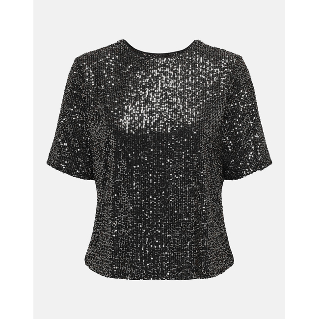 Product ONLY ONLNEW GOLDIE SEQUIN SS TOP WVN CS base image
