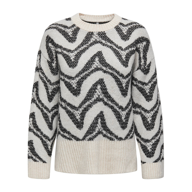 Product ONLY ONLJANE LS JQ O-NECK BF KNT base image