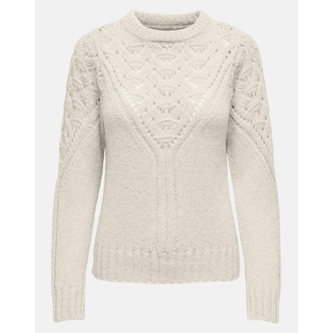 Product ONLY ONLALPINA L/S LIFE O-NECK CC KNT base image