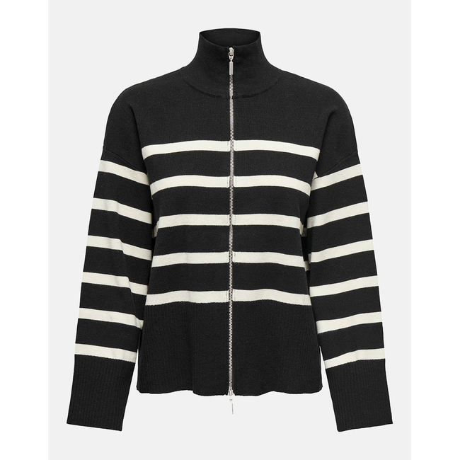 Product ONLY ONLVALLEY LS HIGHNECK ZIP CARDIGAN KNT base image