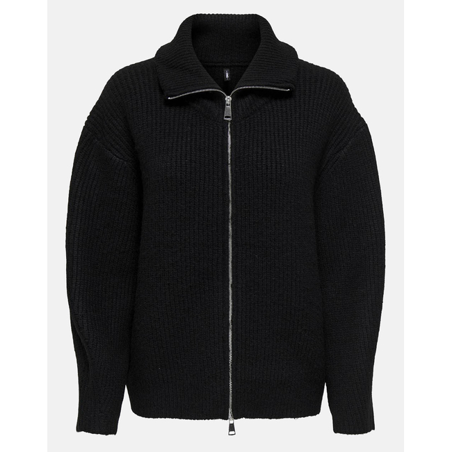 Product ONLY ONLMINDY LIFE LS DOUBLE ZIP CARDIGAN KNT base image