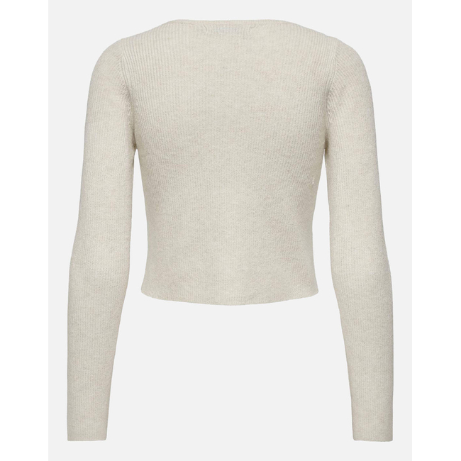 Product ONLY ONLRICA LIFE LS VNECK PEARL CARDIGAN KNT base image