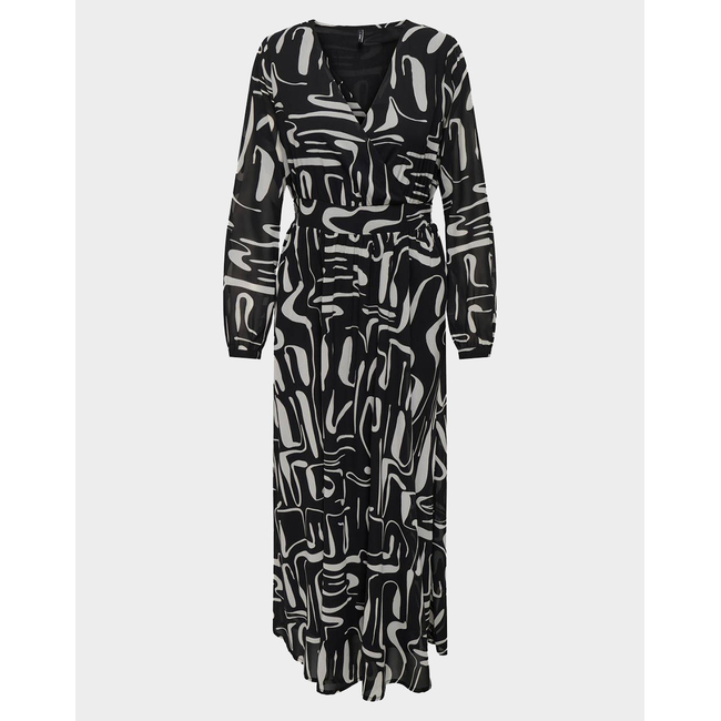 Product ONLY ONLSTAR LIFE L/S CARA LONG DRESS PTM base image