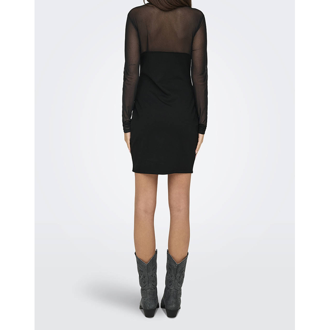 Product ONLY ONLBECKI LS MIX BODYCONDRESS WVN base image