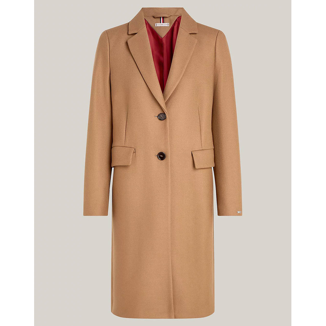 Tommy hilfiger classic wool blend coat on sale