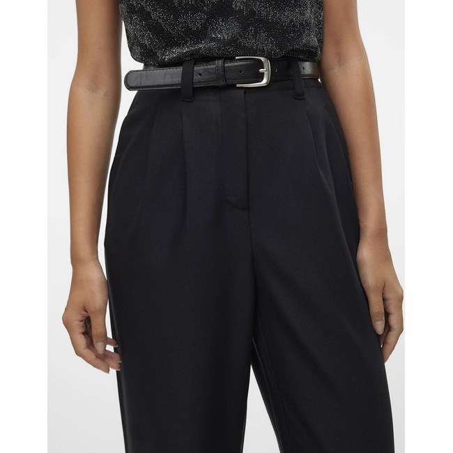 Product VERO MODA VMSELAH HW WIDE BELTED PANTS base image