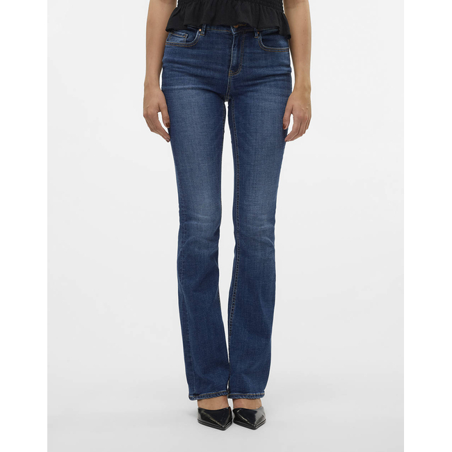 Product VERO MODA VMFLASH MR FLARED JEANS LI3110 GA NOOS base image